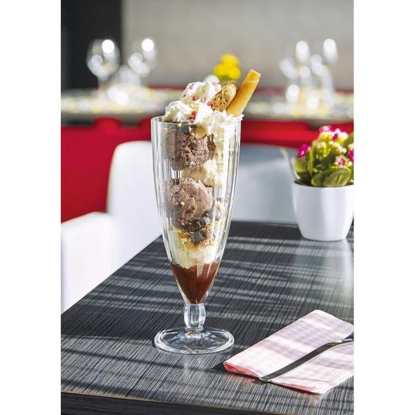 Бокал для коктейля 500 мл "Квадро" Milkshake d 8,7 см h22 см Arcoroc [6]