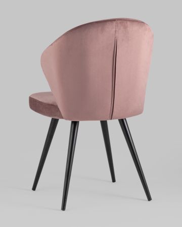 Стул Танго велюр пыльно-розовый