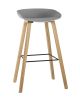 Стул барный LIBRA СЕРЫЙ
