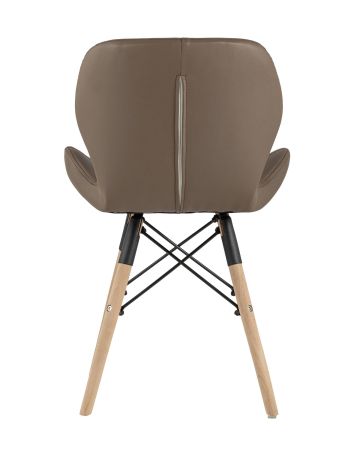 Стул Бон экокожа коричневый