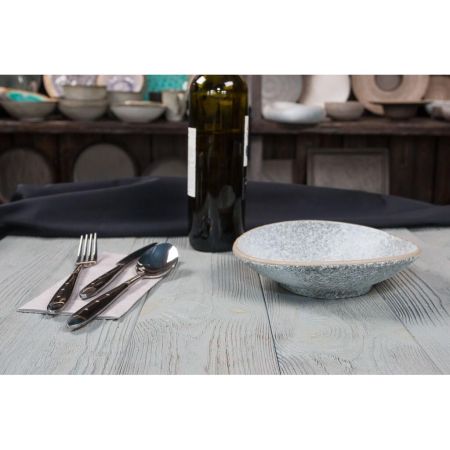 Салатник 450 мл 19,5*17,5 см h5/4,3 см Side Up Stone Untouched Taiga P.L. Proff Cuisine [6]