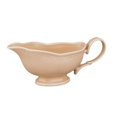 Соусник 390 мл 18,5*8,2 см h9,5 см с ручкой фарфор Aristocrat Peach Tea Noble [1]
