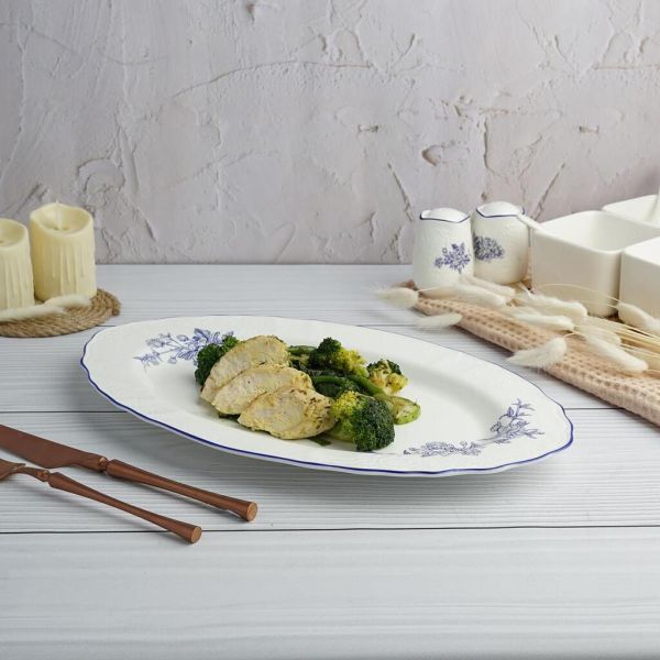 Блюдо овальное 36*22,5 см h2,6 см Sea Flower P.L. Proff Cuisine [1]