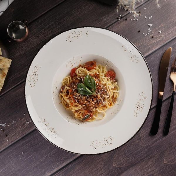 Тарелка глубокая 450 мл d 31 см h6,5 см Grace Noble [1]