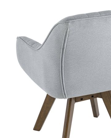 Стул вращающийся MANS серый 2 шт.