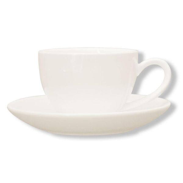 Чайная пара 255 мл белая фарфор P.L. Proff Cuisine [4]