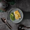 Тарелка с бортом 23 см h3 см глазурь Glossy Stone Untouched Taiga P.L. Proff Cuisine [1]