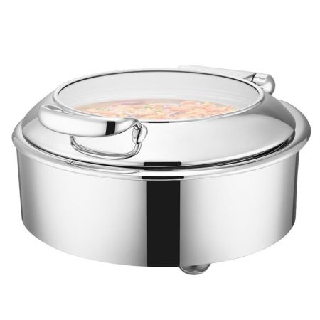 Мармит электрический 7 л круглый с откидной крышкой и окном Vienna SUNNEX