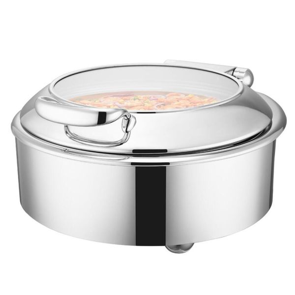 Мармит электрический 7 л круглый с откидной крышкой и окном Vienna SUNNEX