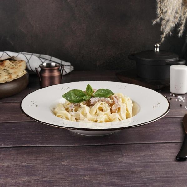 Тарелка глубокая 400 мл d 27 см h5 см Grace Noble [1]