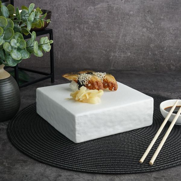 Блюдо квадратное 16*16 см h5,4 см White Matt Panasia P.L. Proff Cuisine [2]