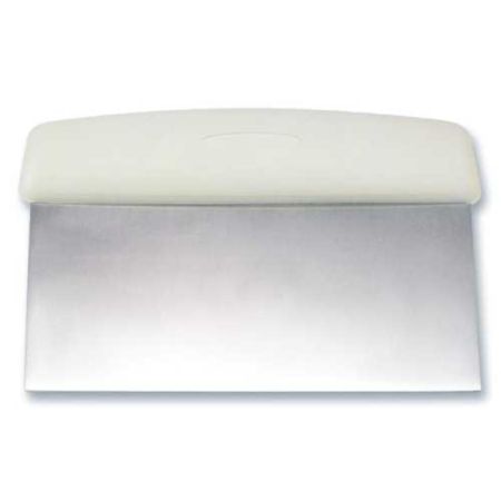 Скребок 15,3*7,5 см нерж. с пласт. ручкой черный Proff Chef Line