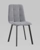 Стул Oliver Square велюр серый