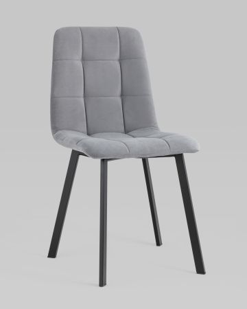 Стул Oliver Square велюр серый