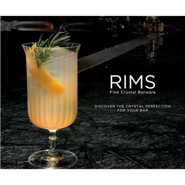 Бокал для коктейля 340 мл хр. стекло Deco "Orient Rims" d 7,5 см h16,2 см Lucaris [6]