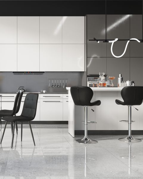 Стул барный Бон черный