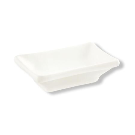 Соусник 20 мл 7,2*4,8 см h1,8 см белый фарфор P.L. Proff Cuisine [6]