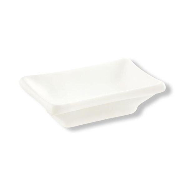 Соусник 20 мл 7,2*4,8 см h1,8 см белый фарфор P.L. Proff Cuisine [6]