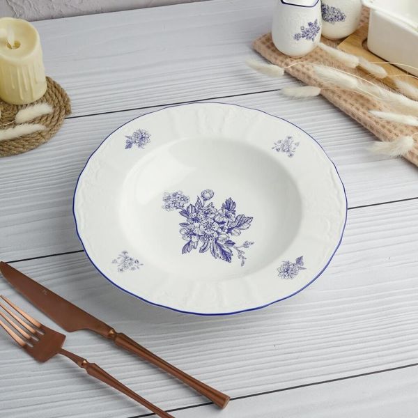 Тарелка глубокая 500 мл d 23,5 см h3,9 см Sea Flower P.L. Proff Cuisine [6]