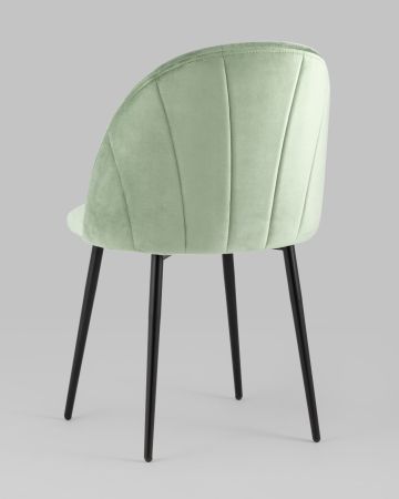 Стул Логан велюр фисташковый