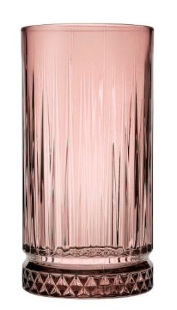 Хайбол 450 мл. d=76 мм. h=150 мм. розовый Элизия /12/720/