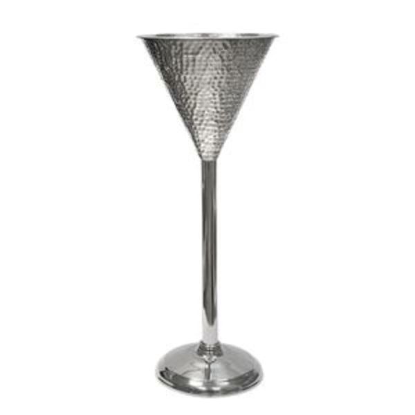 Емкость Ведро для охлаждения бутылок 3,5 л d 28 см h68 см Dents нерж. на подставке P.L.