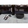 Салатник 500 мл d 15 см h5,5 см Smooth Black Raw Stellar P.L. Proff Cuisine [6]