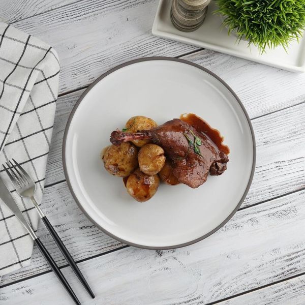 Тарелка d 27 см Evolution Blanc P.L. Proff Cuisine [1]