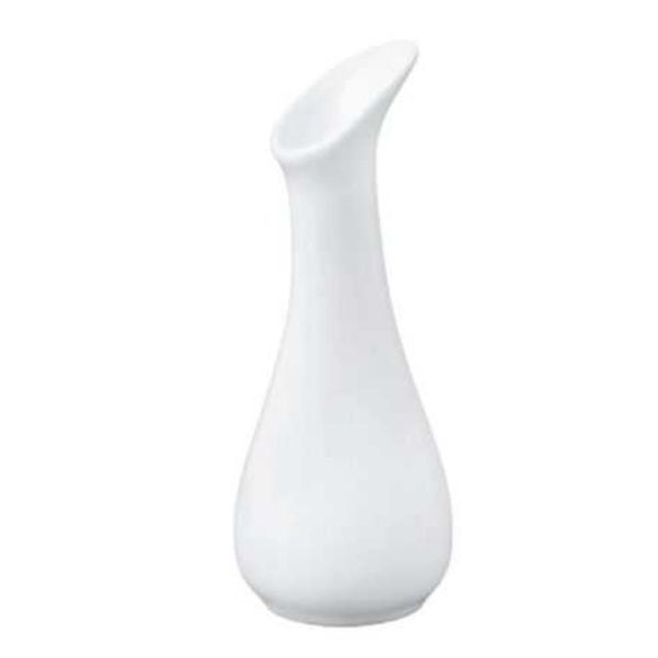 Ваза для цветов h14 см белая фарфор P.L. Proff Cuisine