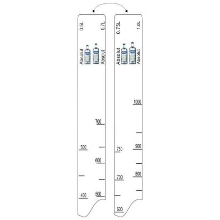 Барная линейка Absolut (500мл/700мл/750мл/1л), P.L. Proff Cuisine