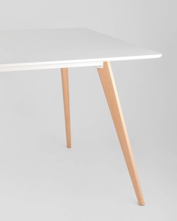 Стол обеденный FRANK 120*80 Белый