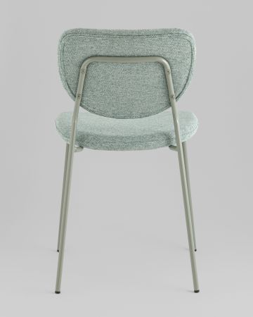 Стул обеденный Gigi шенилл зеленый