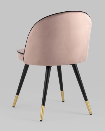 Стул Gabi LUX велюр розовый