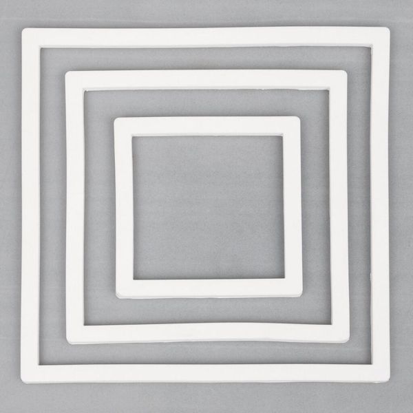 Рамка кондитерская "Квадрат", 3 шт силикон P.L. Proff Cuisine