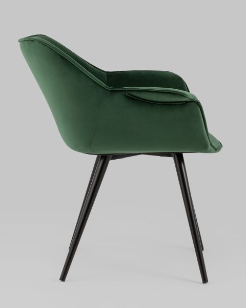Стул Мэйсон велюр зеленый