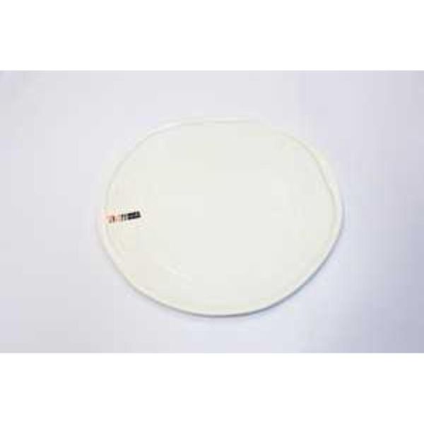 Тарелка 29*25,5 см овальная Relief белая фарфор P.L. Proff Cuisine [4]