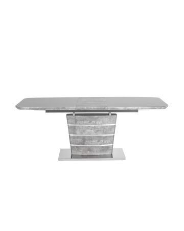 Стол обеденный Гамбург раскладной 160-200*90 серый