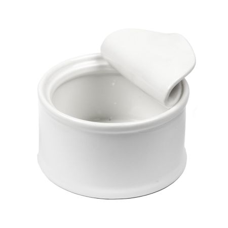 Соусник 220 мл d 9 см h5,2 см "Консервная банка" круглый белый фарфор P.L. Proff Cuisine [6]