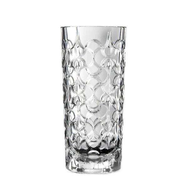 Ваза для цветов h28 см d 12,5 см хруст. стекло "Arabesque" RCR Cristalleria Italiana