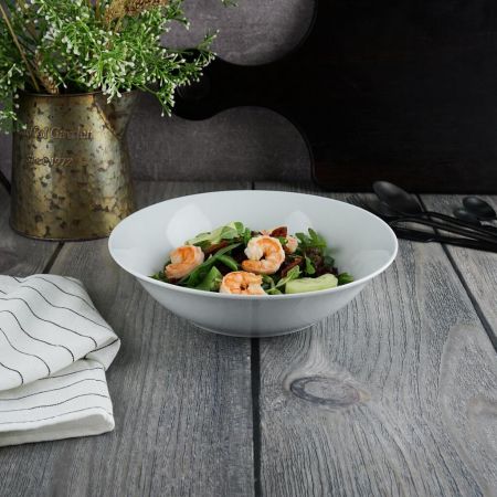 Салатник 1300 мл d 22,8 см h6,1 см белый фарфор Glory Eco P.L. Proff Cuisine [6]