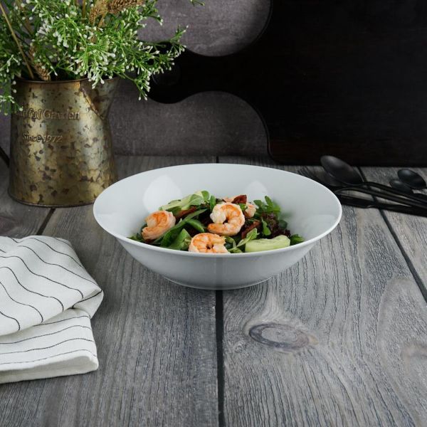 Салатник 1300 мл d 22,8 см h6,1 см белый фарфор Glory Eco P.L. Proff Cuisine [6]