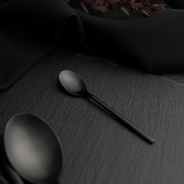 Ложка кофейная 11,5 см Black Sapporo P.L. - Davinci [12]