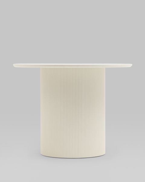 Стол обеденный Ballet 100*75 молочный