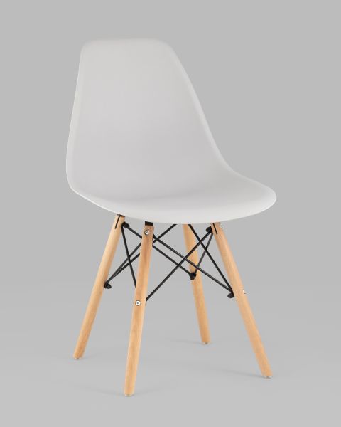 Стул Eames Style DSW светло-серый x4
