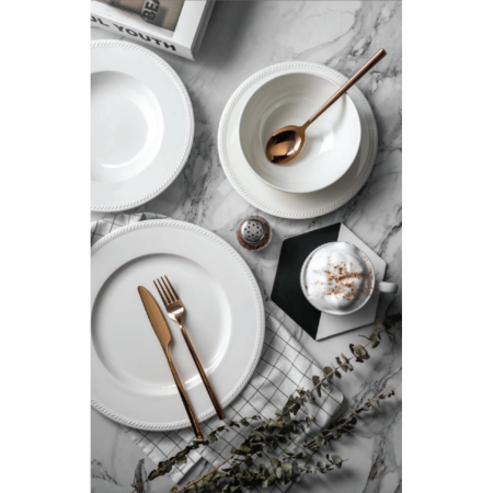 Тарелка глубокая 200 мл d 22,5 см h3,8 см Appeal Noble [6]