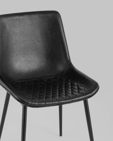 Стул Деймон экокожа черный