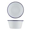 Салатник 800 мл d 15,4 см h7 см Blue Rim эмалированая сталь SUNNEX [1]