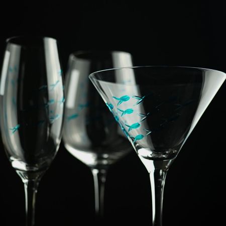 Рюмка коктейльная 280 мл Мартини "Abyss" d 11,5 см h18,5 см P.L. - BarWare [4]