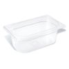 Гастроемкость 1/4 h100 мм поликарбонат 265*162*100 мм прозрачная 2,8 л P.L.