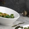 Салатник 200 мл d 17,5 см h8,5/4,5 см скошенный белый фарфор P.L. Proff Cuisine [4]